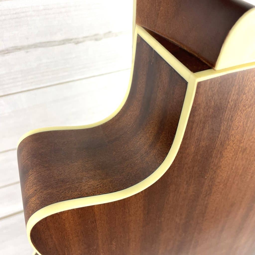 Royall Resonators Sapele Mahogany Tricone Cutaway Resonator With Wide