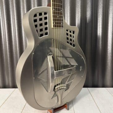 Royall #220463 FS Delta Trifecta Antique Steel Tricone Resonator Guitar