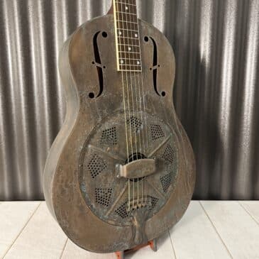 Royall #220319 FS 199 "Bessie" Relic Brass Singlecone Resonator Guitar