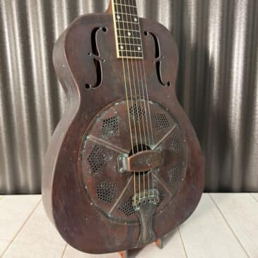 Royall #220579 FS 198 "Blueshound" Relic Copper Singlecone Resonator Guitar