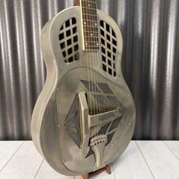 Royall #220607 FS Trifecta Classic Antique Steel Tricone Resonator Guitar