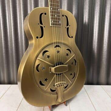 Royall #220495 FS 198 "Blueshound" Bronze Moon Singlecone Resonator Guitar