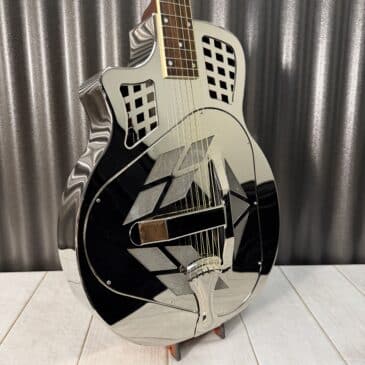 Royall #220667 "Lefty" FS Delta Trifecta Bright Nickel Tricone Resonator Guitar