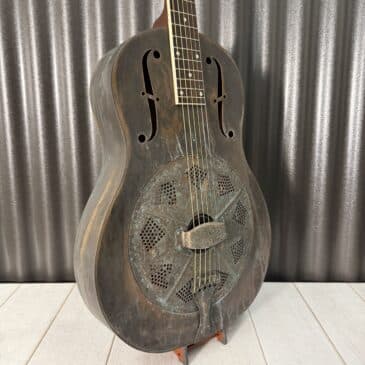 Royall #220318 FS 199 "Bessie" Relic Brass Singlecone Resonator Guitar