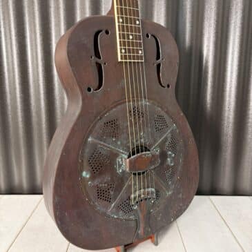 Royall #220630 FS 198 "Blueshound" Relic Copper Singlecone Resonator Guitar