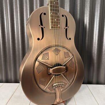 Royall #220304 FS 199 "Bessie" Aged Copper Singlecone Resonator Guitar