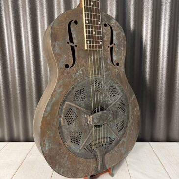 Royall #220736 FS 199 "Bessie" Relic Brass Singlecone Resonator Guitar